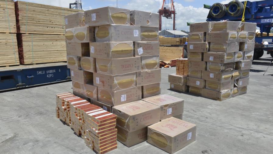 Decomisan contrabando de millones de cigarrillos llegados desde Panamá