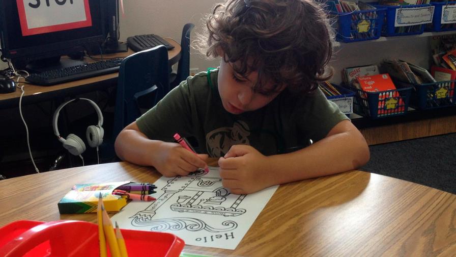 El procesamiento visual es más lento en los niños con dislexia