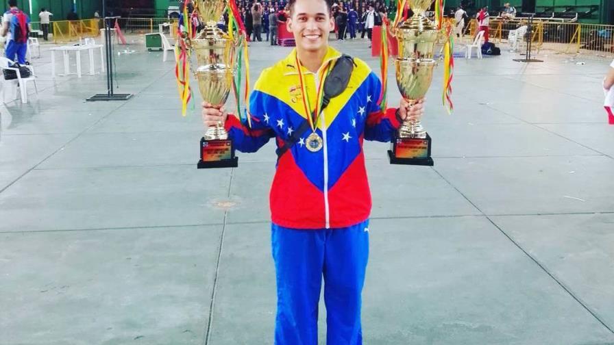 La crisis lleva a karateca venezolano a pedir dinero para disputar torneo en París