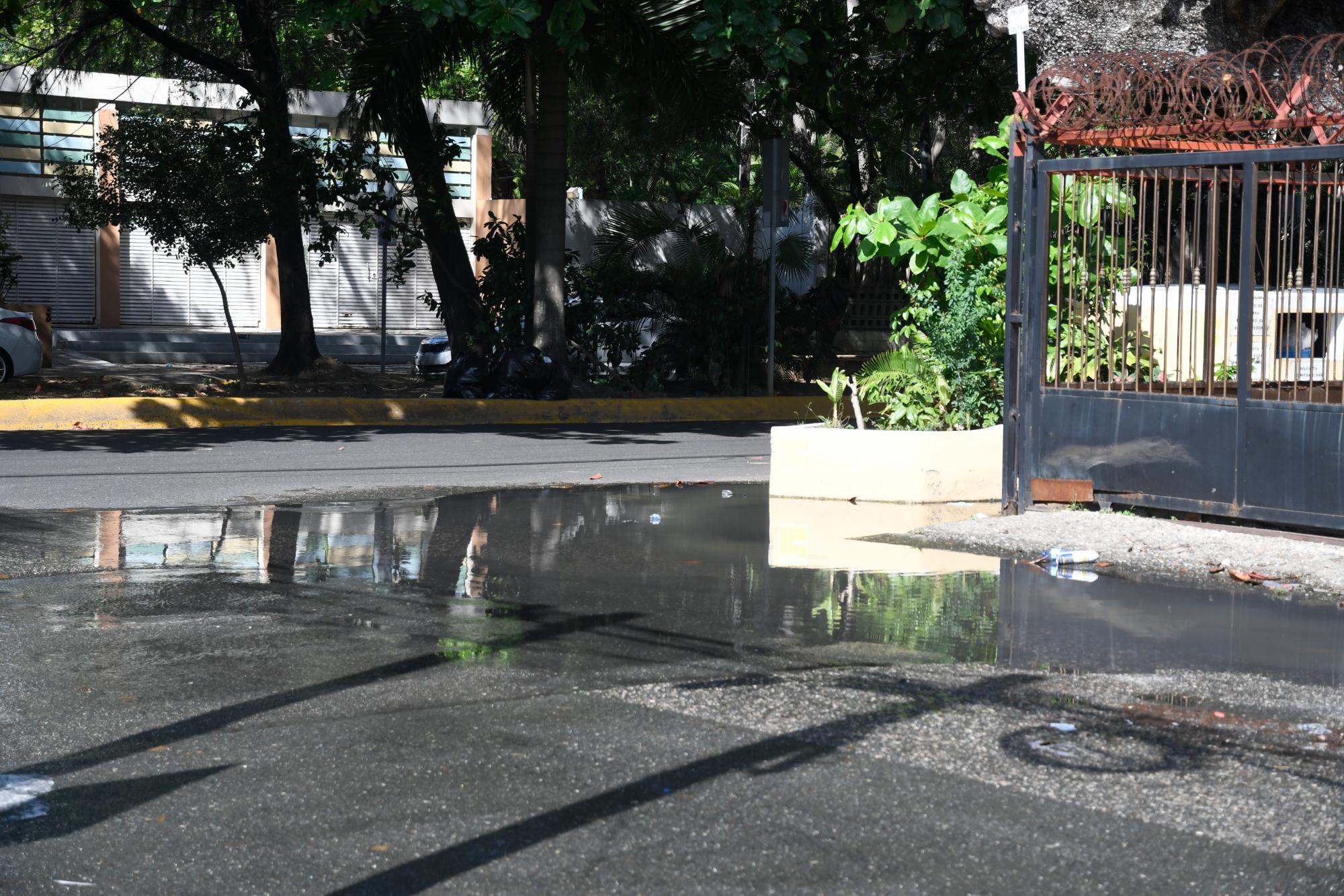 La gente no puede caminar por el lugar