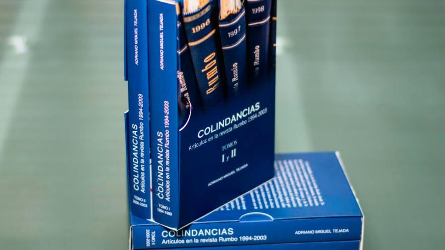 Circula libro “Colindancias” de Adriano Miguel Tejada