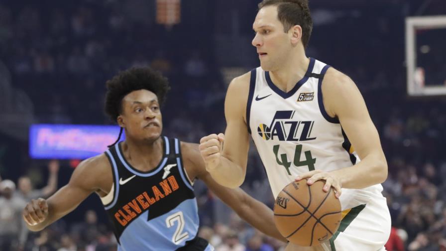 Bogdanovich aporta 28 puntos a triunfo de Jazz sobre Cavs Bogdanovich aporta 28 puntos a triunfo de Jazz sobre Cavs