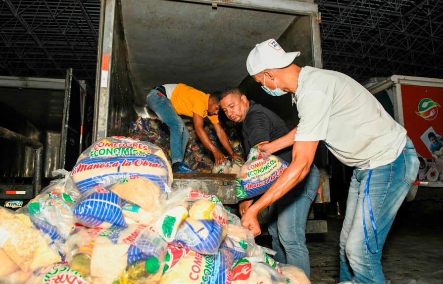 Comedores Económicos asisten a Haití con más de 140 mil libras de productos secos
