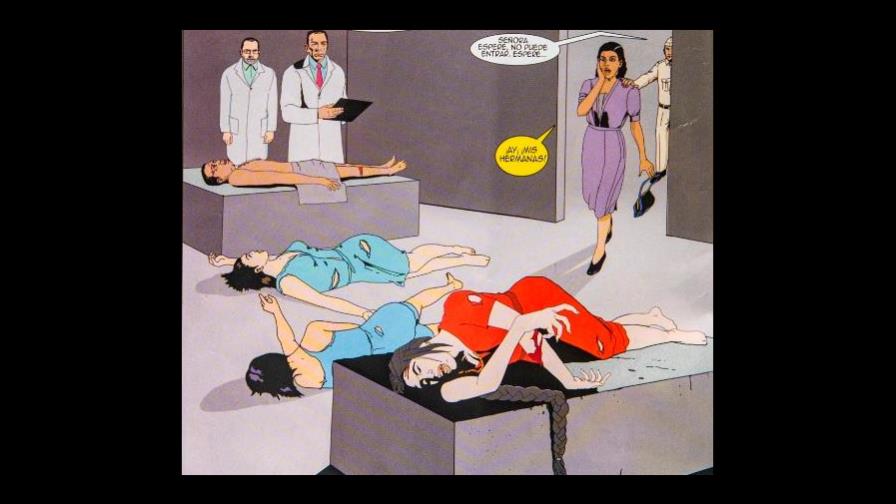 “¡Ay, mis hermanas! ¡Asesinos, las mataron!”