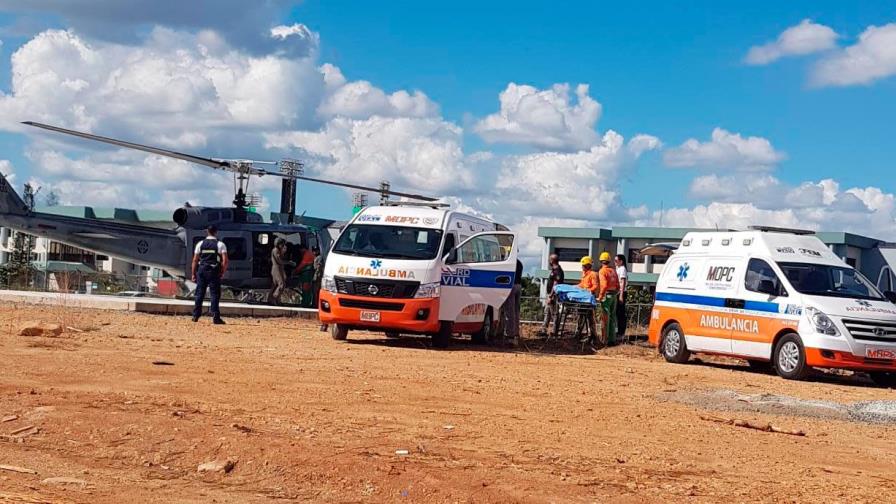 Trasladan cuatro de los accidentados en Autovía del Coral a Cedimat y Plaza de la Salud