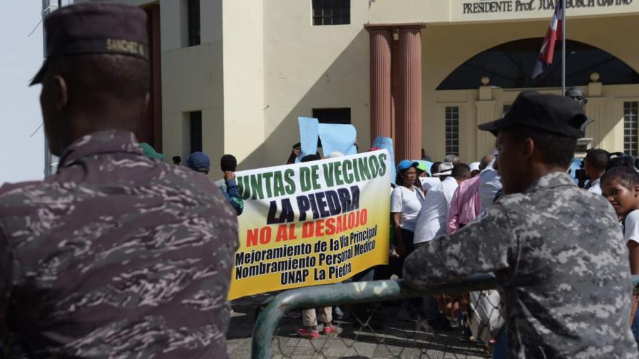 Comunitarios reclaman al Estado intervenir para resolver litis por terreno