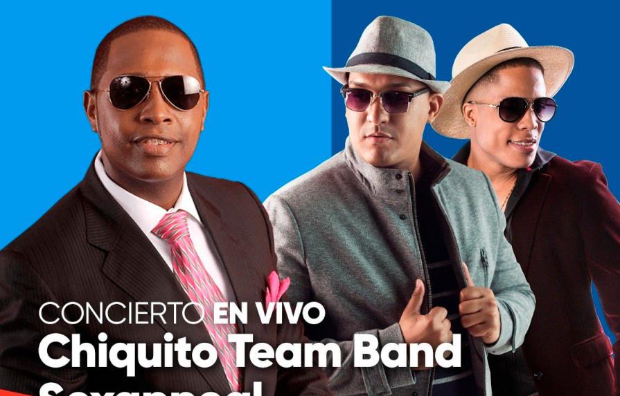 Chiquito Team Band y Sexappel harán concierto a favor de Luis Abinader