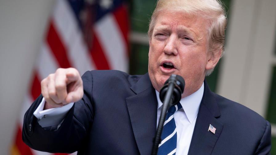 Trump dice que ordenó “destruir” cualquier embarcación iraní que acose barcos de EEUU