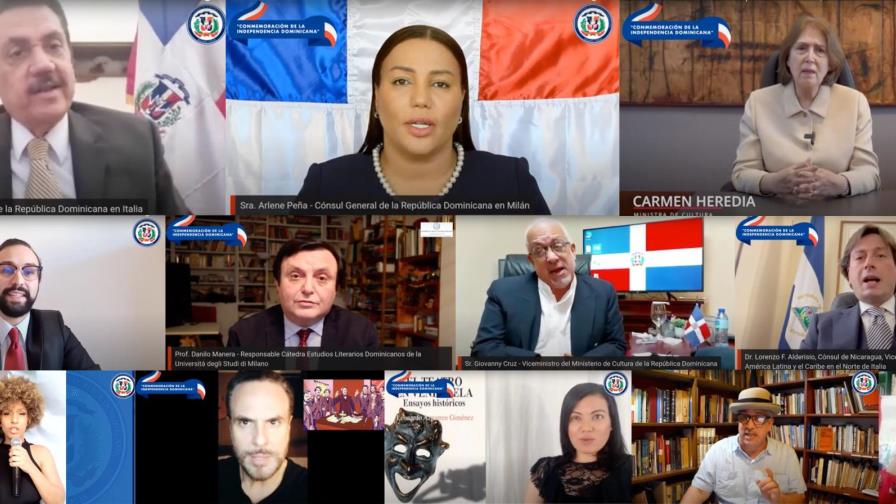 Consulado Dominicano en Milán celebra el Día de la Independencia Nacional