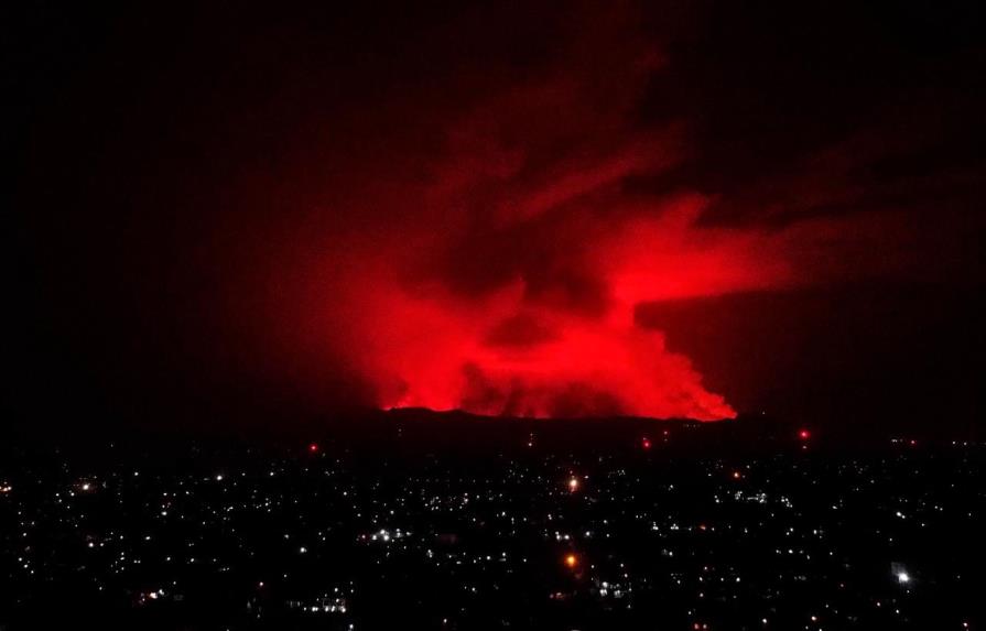 Entra en erupción el volcán Nyiragongo, en el este de la República Democrática del Congo