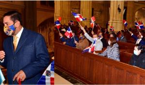 C&oacute;nsul en NY y obispo auxiliar de Brooklyn encabezan misa a La Altagracia en catedral San Patricio 