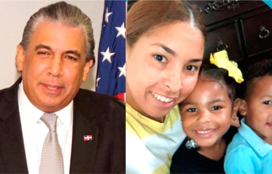 Consulado ofrece asistencia legal y económica a familia de dominicana asesinada por su esposo en Nueva Jersey 