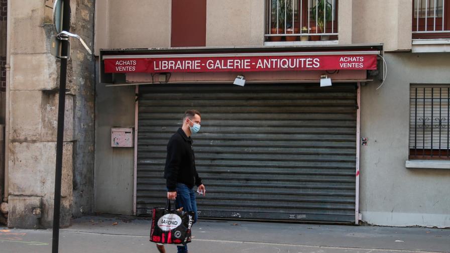 Franceses resignados y comerciantes coléricos en el primer fin de semana de reconfinamiento