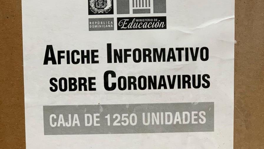 Educación inicia entrega a escuelas del material de orientación sobre coronavirus Educación inicia entrega a escuelas del material de orientación sobre coronavirus