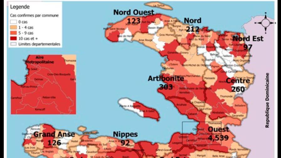 Dos muertos y 65 nuevos infectados por coronavirus en Haití