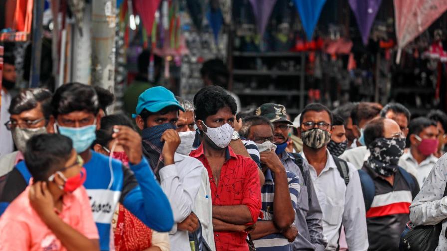 India suma 30 millones de contagios, preocupada por nueva variante Delta Plus India suma 30 millones de contagios, preocupada por nueva variante Delta Plus