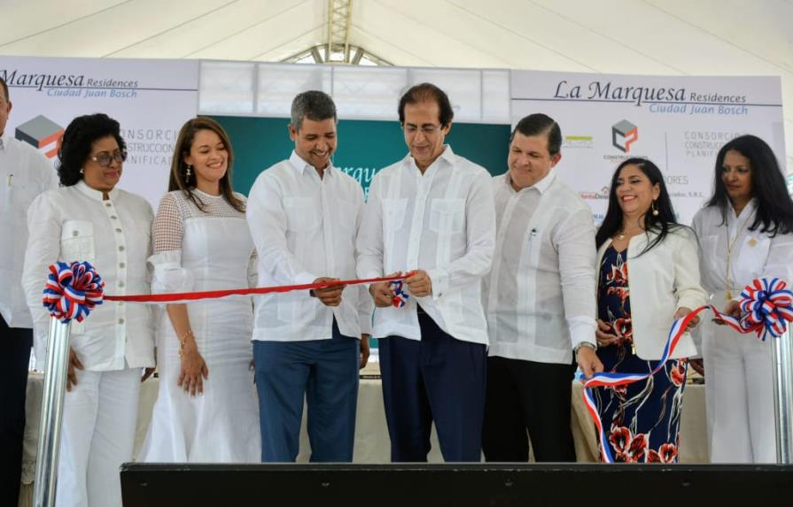 Montalvo inaugura La Marquesa Residence en Ciudad Juan Bosch