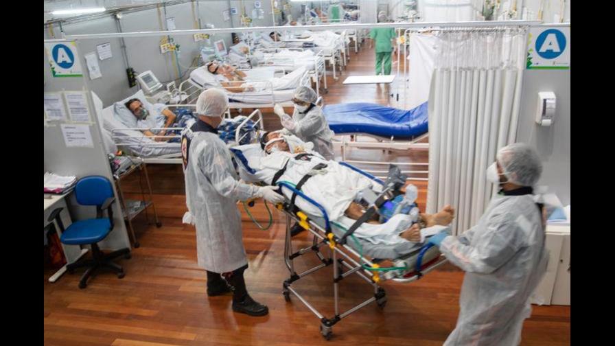 Brasil supera por primera vez los 3,000 muertos por COVID en un día