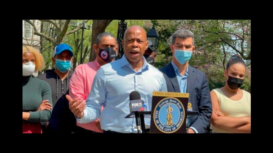 Según sondeos, crece popularidad de Eric Adams, candidato a la alcaldía de Nueva York por el Partido Demócrata