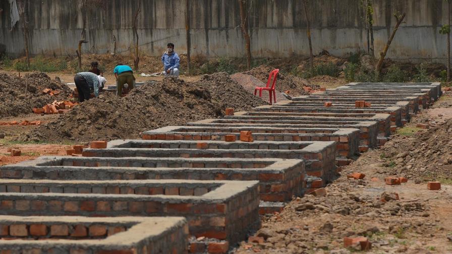 La India registra un nuevo récord de muertes por coronavirus