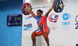 Crismery reafirma condición de mejor pesista de América en los 87 kilogramos