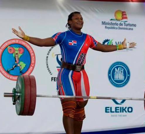 La pesista Crismery Santana establece récord Panamericano