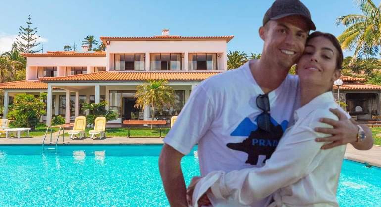 La exclusiva villa en la que Cristiano Ronaldo pasa la cuarentena