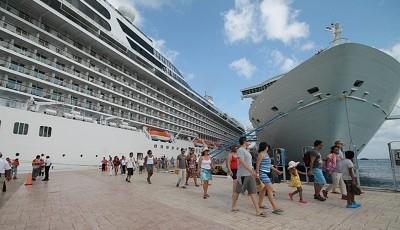 Turismo dice llegaron al país cerca de 400 mil cruceristas en primeros dos meses 