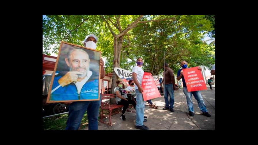 Una semana después de las protestas en Cuba, las calles son de la Policía