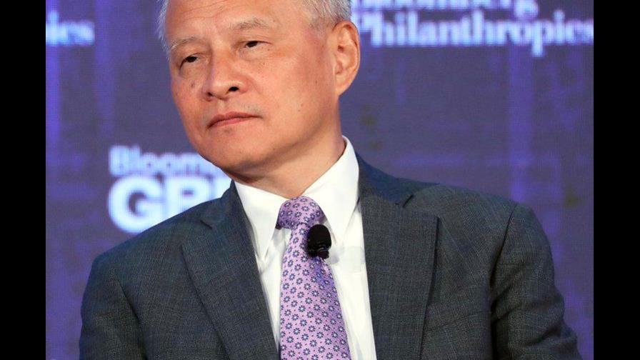 El embajador chino en Washington deja su puesto tras ocho años difíciles