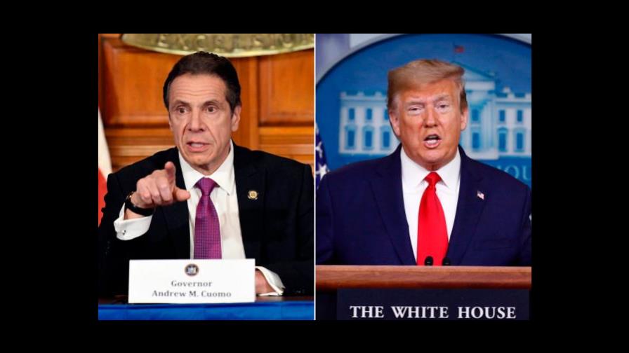 Guerra de tuits entre Cuomo y Trump por letalidad de COVID-19 y recortes de fondos federales