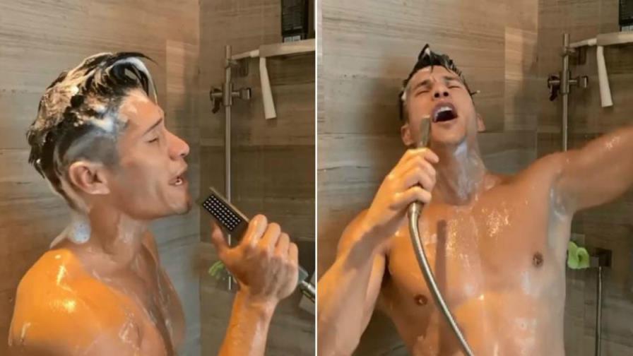 Chyno Miranda sorprende a sus fans con un concierto desde la ducha