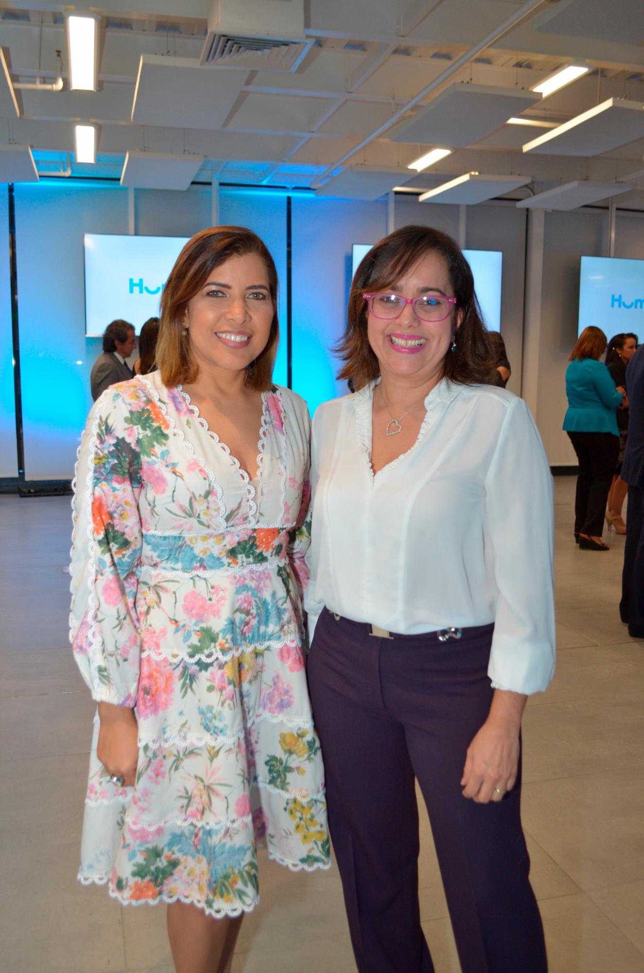 Cynthia Modesto y Nazzira Santana.