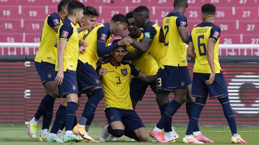 Ecuador sufre para vencer 1-0 a Venezuela, firme como 3ro