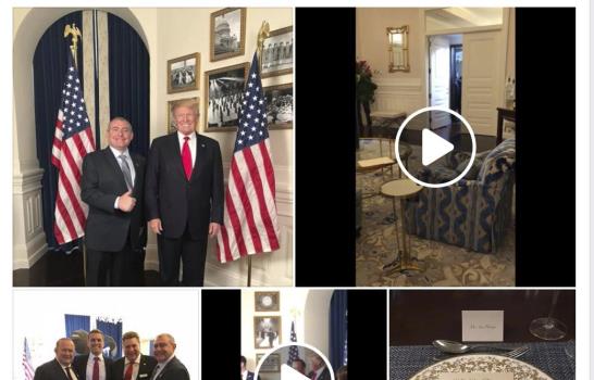 Arrestan a 2 hombres por donación ilegal a campaña de Trump