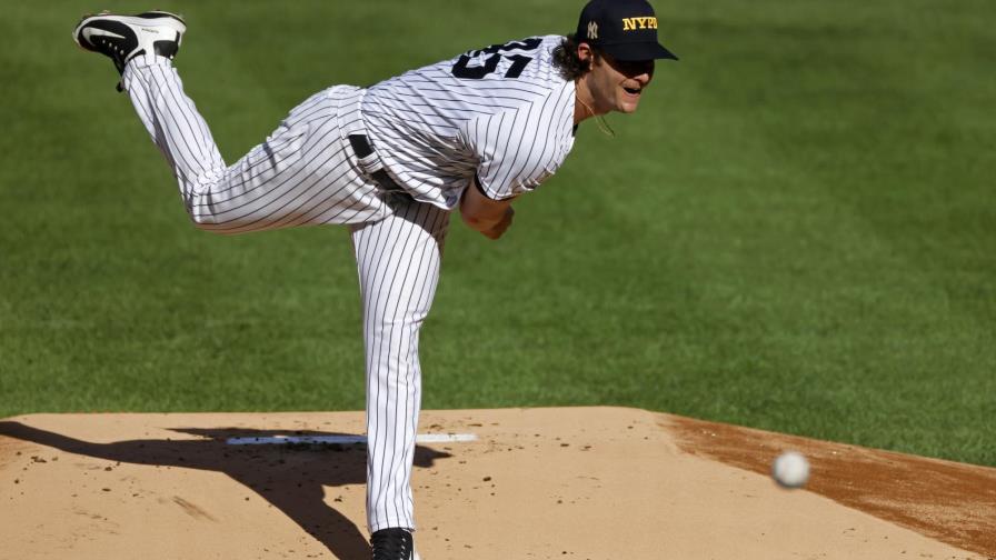 Cole lanza pelota de 2 hits y Yanquis blanquean a Orioles