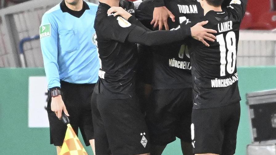 Gladbach, Leipzig y Wolfsburgo avanzan en Copa de Alemania