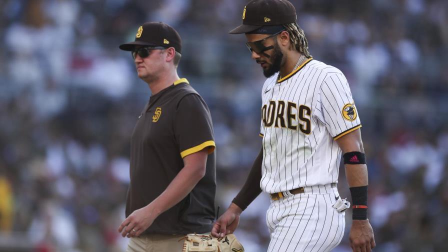 Tatis Jr. abandona el juego por lesión; Padres ganan a Rojos Tatis Jr. abandona el juego por lesión; Padres ganan a Rojos