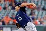 Kikuchi lanza sin hit hasta la séptima y Seattle derrotó a Houston
