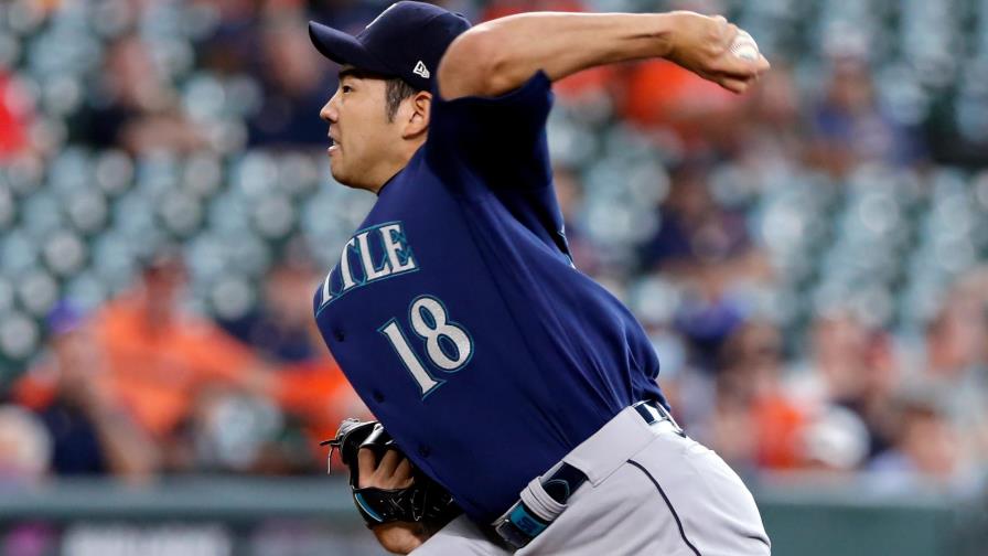 Kikuchi lanza sin hit hasta la séptima y Seattle derrotó a Houston