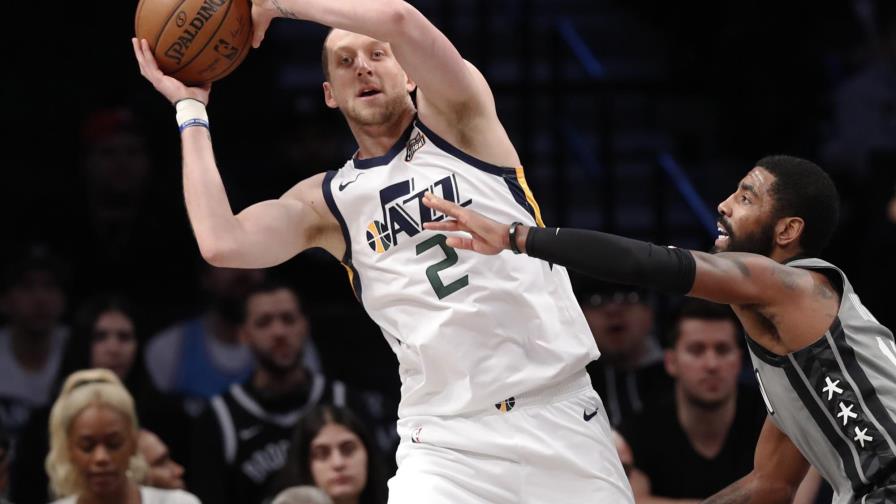 Jazz hila 10mo triunfo, tras doblegar a Nets