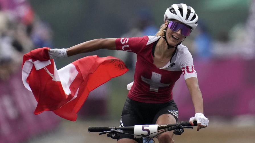 Suiza copa el podio en ciclismo de montaña