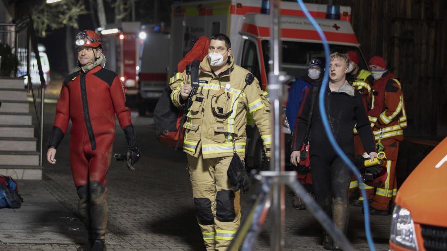Hombre muere en cueva en Alemania