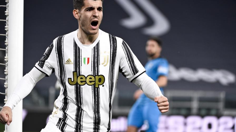 Morata sale al rescate y Juventus derrota 3-0 a Spezia
