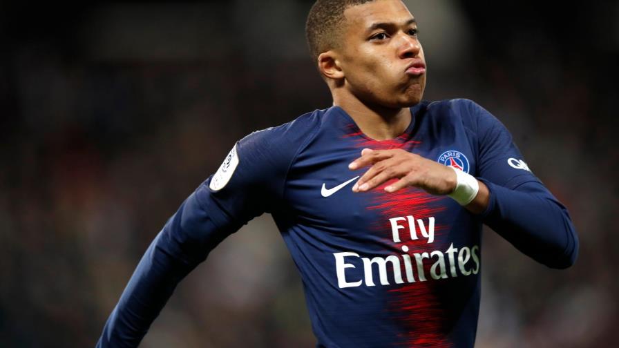 Kylian Mbappé llega a 14 goles en la liga; PSG aplasta al Amiens Kylian Mbappé llega a 14 goles en la liga; PSG aplasta al Amiens