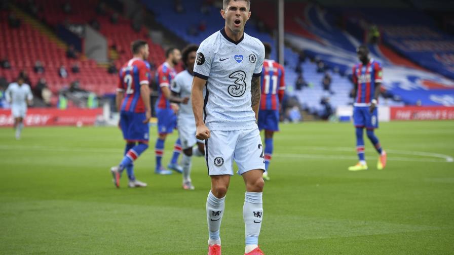Pulisic brilla en victoria de Chelsea