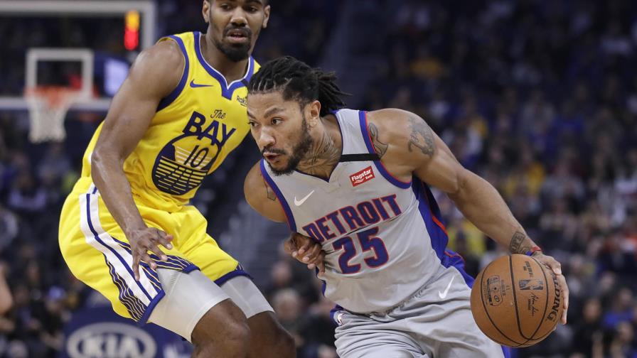 Pistons vence a Warriors y rompe racha de tres derrotas