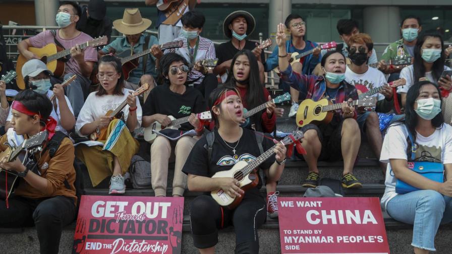 Más protestas en Myanmar, sube la preocupación internacional