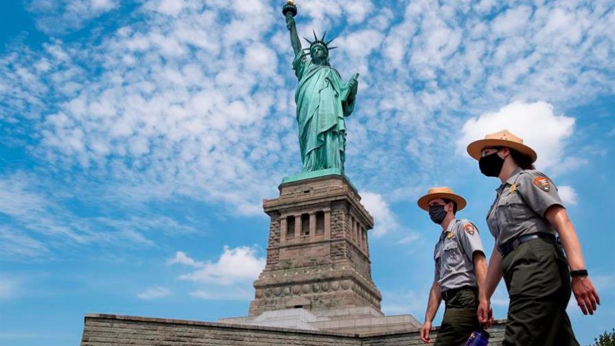 La isla de la Estatua de la Libertad abre sus puertas, pero pocos van a verla