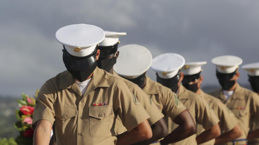 Honran a víctimas en Pearl Harbor en acto reducido por COVID Honran a víctimas en Pearl Harbor en acto reducido por COVID